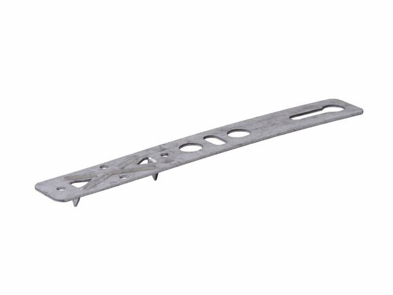 фото Анкерная пластина для дерева 165 мм, ширина захвата по внешним краям 40 мм