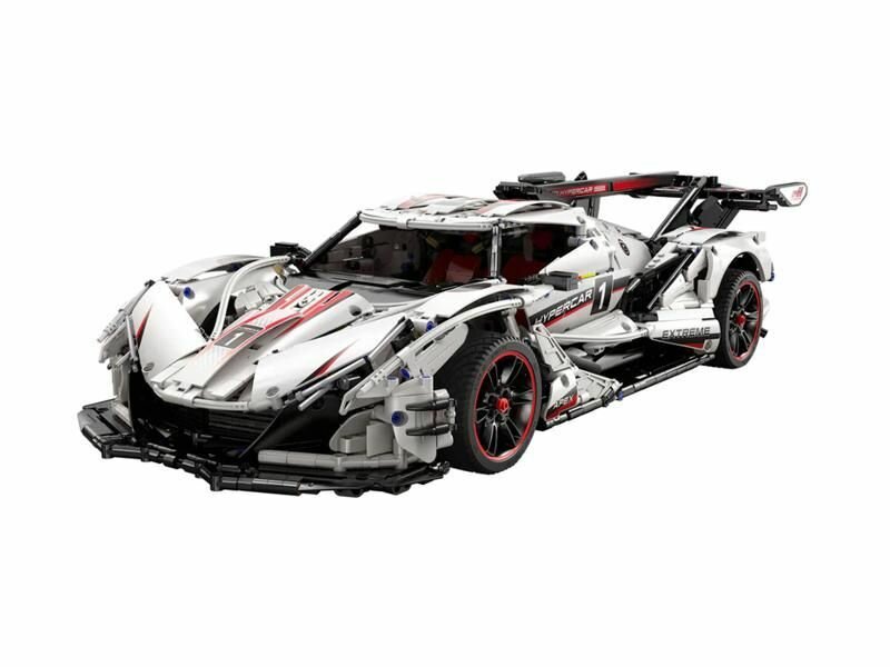 Радиоуправляемый конструктор CaDA MASTER споркар V12 Hypercar 1/8 (4449 деталей), C61053W