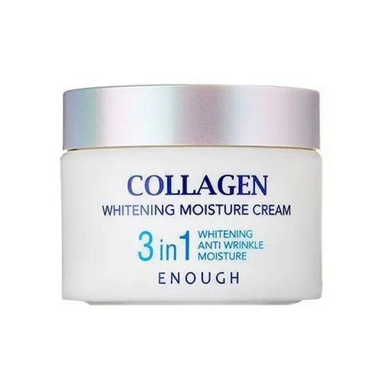 ENOUGH Collagen 3in1 Cream Антвозрастной увлажняющий крем для лица с коллагеном