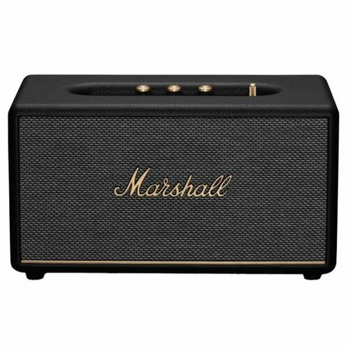 Колонка, Marshall, акустическая колонка, стерео, 97 дБ, Bluetooth, черного цвета