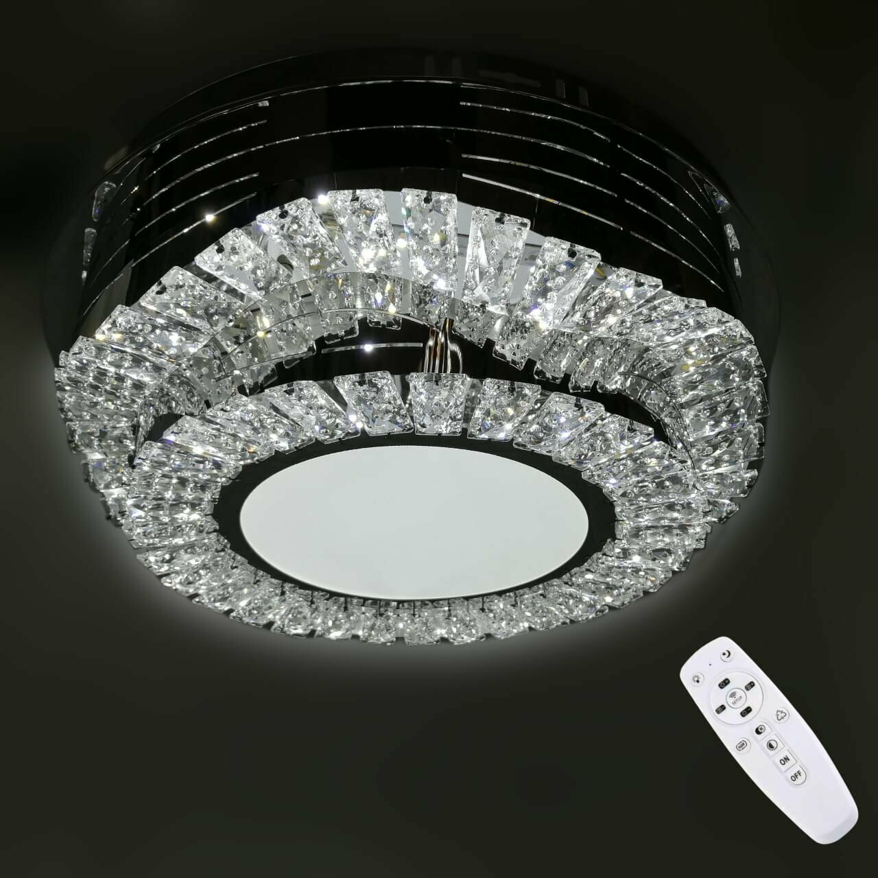 Светодиодная потолочная люстра 2659-500 LED ПДУ d500