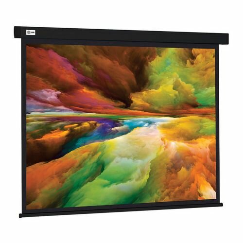 Экран Cactus Wallscreen CS-PSW-206X274-BK, 274х206 см, 4:3, настенно-потолочный черный