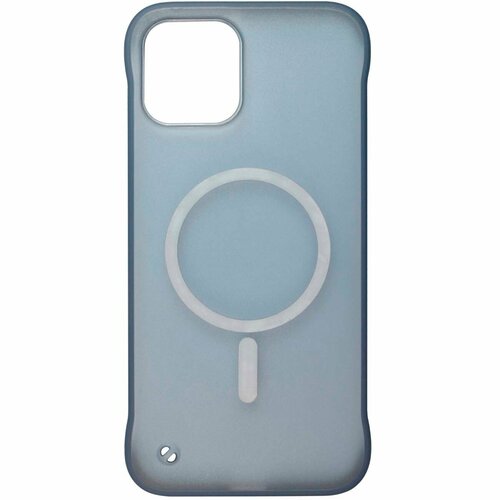 Чехол InterStep MAGSAFE TABLE iPhone 12 / 12 Pro синий чехол interstep 4d touch iphone 12 12 pro черный