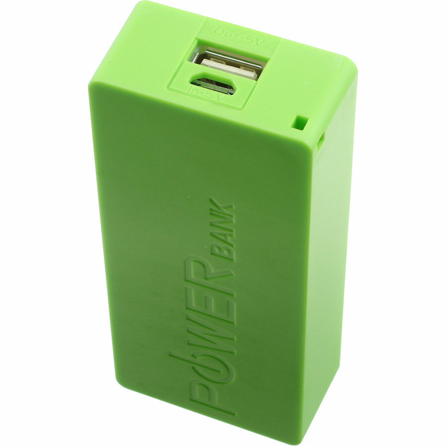 Зарядное устройство универсальное 4,4Ah PowerBank зеленое