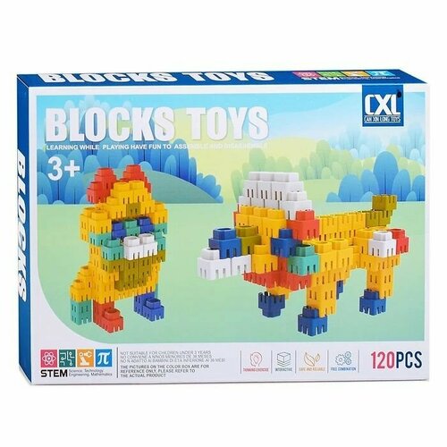 Конструктор Blocks Toys (120 дет.) 28*20*5см в коробке CXL200-84