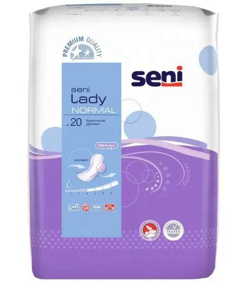 Seni Lady Normal, урологические прокладки, 20 шт.