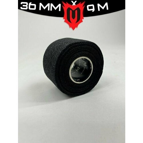 Лента хоккейная чёрная для рукоятки Gauze Grip Mad Guy Eco-Line 36мм х 9м