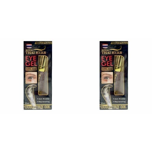 Лифтинг-гель для кожи вокруг глаз Royal Thai Herb, антивозрастной, 25 мл, 2 уп