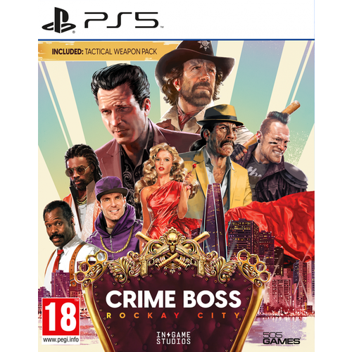 Игра Crime Boss: Rockay City PS5 crime boss rockay city ps5 русские субтитры