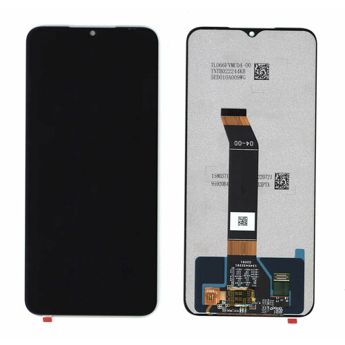 Дисплей для Xiaomi Poco M4 в сборе с тачскрином черный дисплей для xiaomi poco m4 pro 5g в сборе с тачскрином в рамке черный 100%