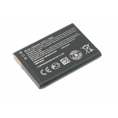 аккумуляторная батарея he316 для nokia 6 ta 1021 ta 1033 ta 1000 3 82v 3000mah 11 55wh Аккумуляторная батарея BV-6A для Nokia 8110 4G, TA-1048, TA-1059 3.85V 5.78Wh