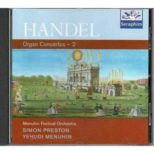 Haendel: Organ Concertos 2. Menuhin Festival Orchestra audio cd bach brandenburg concertos 2 cd