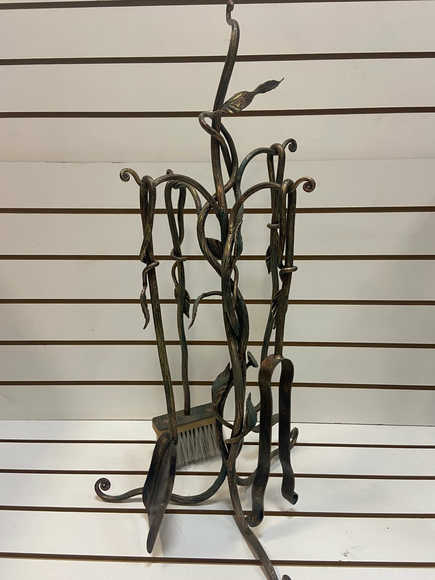 фото Каминный набор кованый