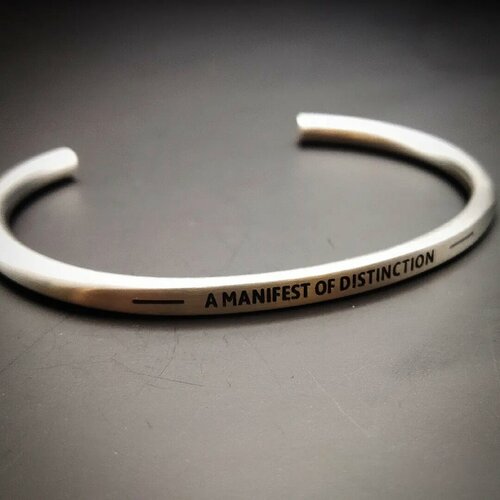 фото Браслет innuendo, 1 шт., размер 20 см, серебряный