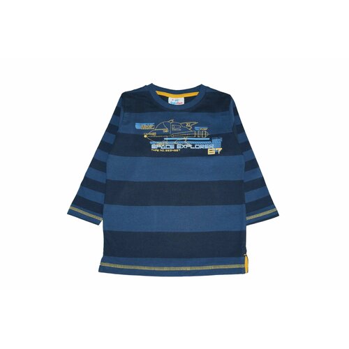 фото Лонгслив topolino, синий