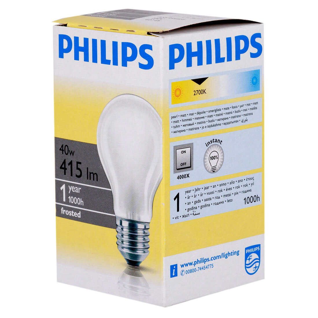 фото Лампа накаливания PHILIPS