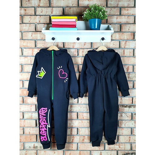 фото Комбинезон babymaya, размер 24/80, черный