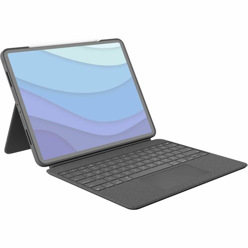 Клавиатура для iPad Logitech Combo Touch iPad Pro 12.9 (5/6th gen) Oxford Grey Русская раскладка