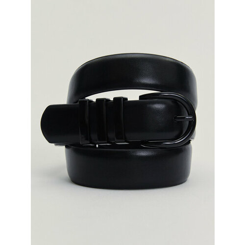 фото Ремень zarina, размер 100, черный