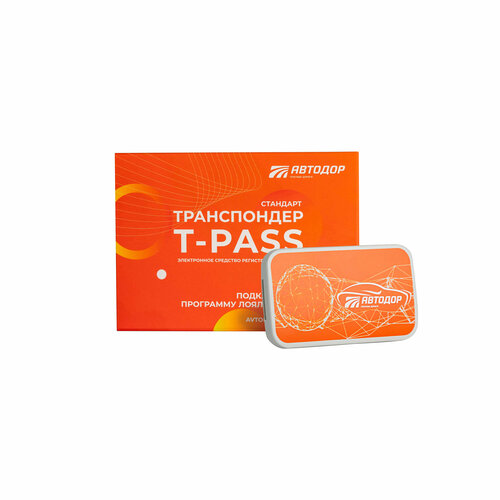 Транспондер «T-Pass» для платных дорог «T-Pass» «Standard» GEA XG 5000 оранжевый