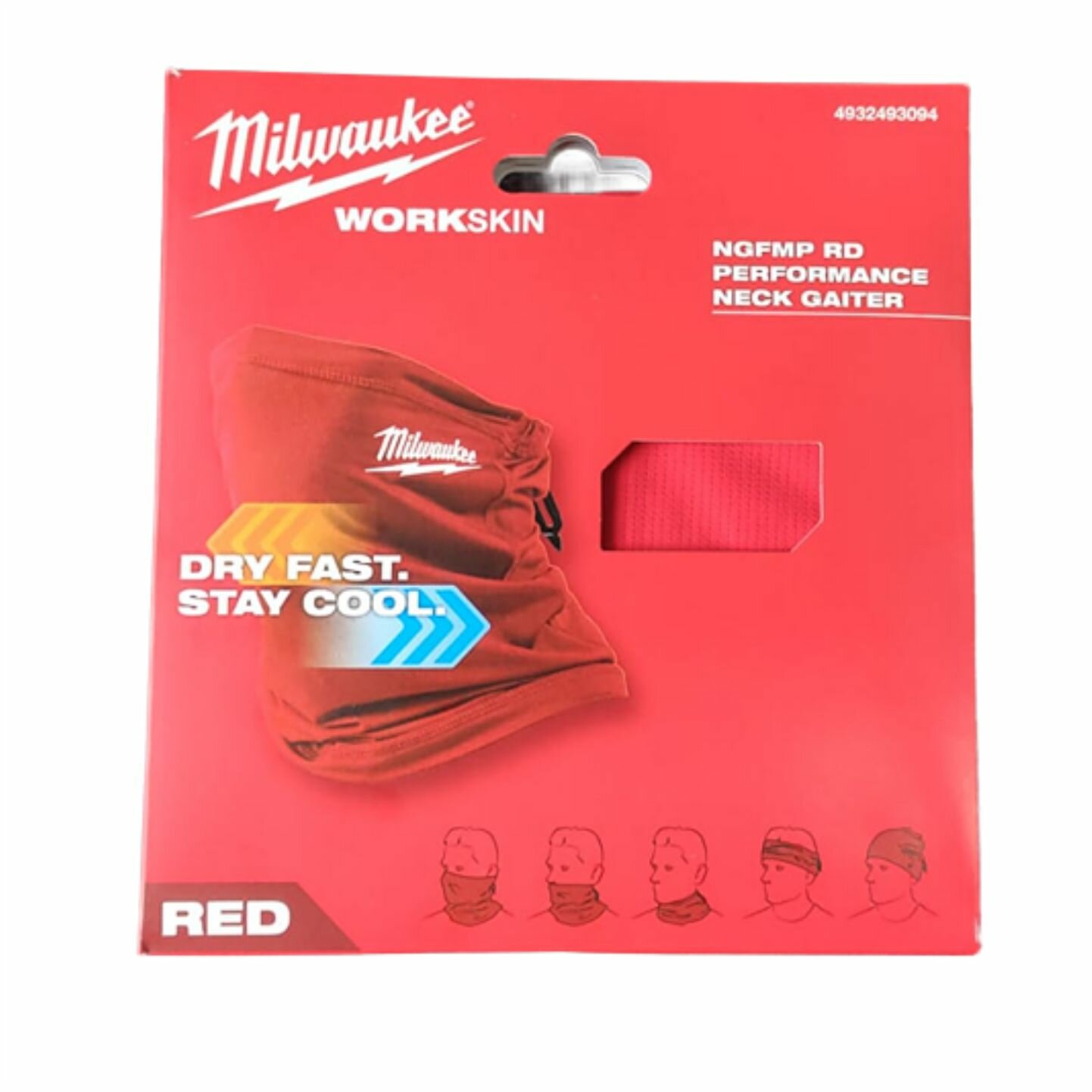 Маски И Респираторы Xiaomi Гейтор маска-бандана Milwaukee красная 4932493094