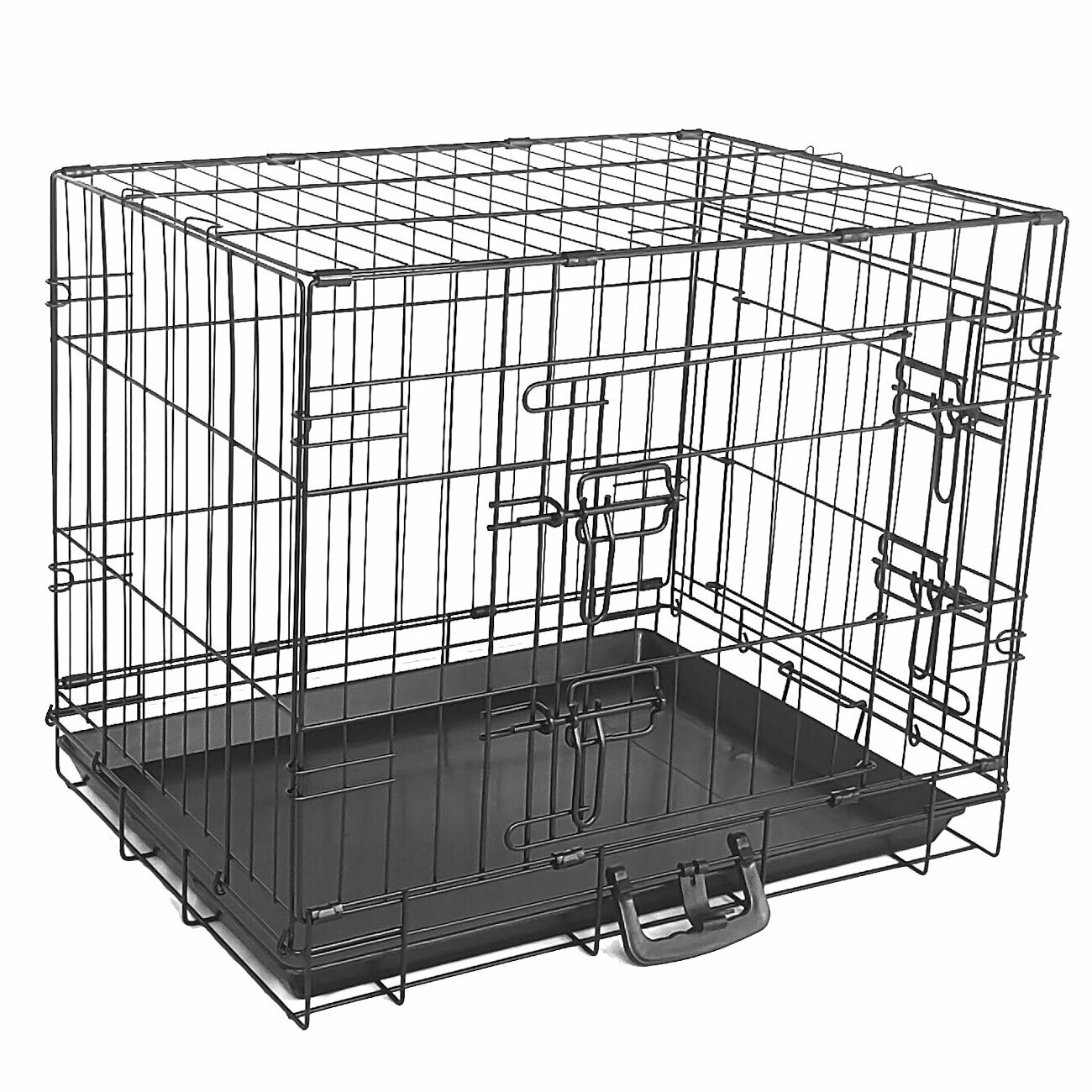 Клетка-вольер "Чистый котик" для домашних животных, собак и кроликов 615х440х505мм - фотография № 11