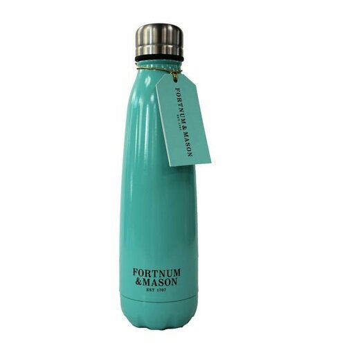 Туристическая бутылка для воды Fortnum & Mason, 500мл, в бирюзовом цвете