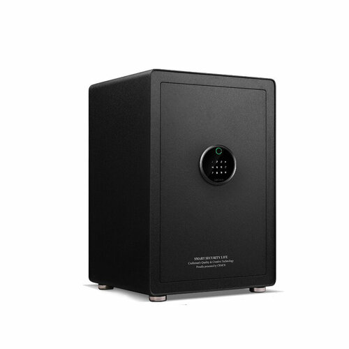 фото Умный электронный сейф со сканером отпечатка пальца xiaomi crmcr cayo anno iron pro safe box black (bgx-x1-60mp)