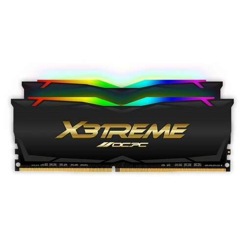 Модуль памяти 64GB OCPC X3 RGB DDR4 3600 BLACK LABEL 2x32GB CL18 2221700₽