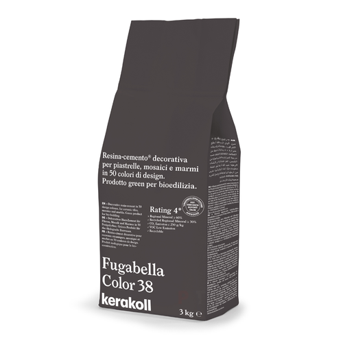 Затирка для плитки полимерцементная Kerakoll Fugabella Color (3кг) 38