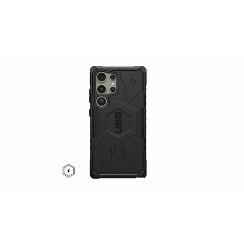 Чехол Uag Pathfinder для Samsung Galaxy S24 Ultra совместим с MagSafe, чёрный (Black)