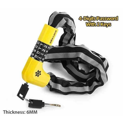 фото Велосипедный замок-цепочка нет бренда