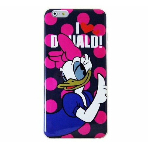 Силиконовый чехол для iPhone 6/6S Plus (5.5 дюйма) I Love Donald