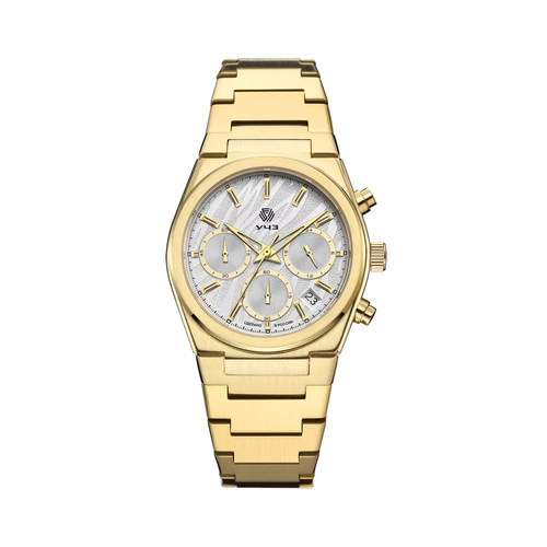 фото Наручные часы учз 3084b-6, серебряный, золотой