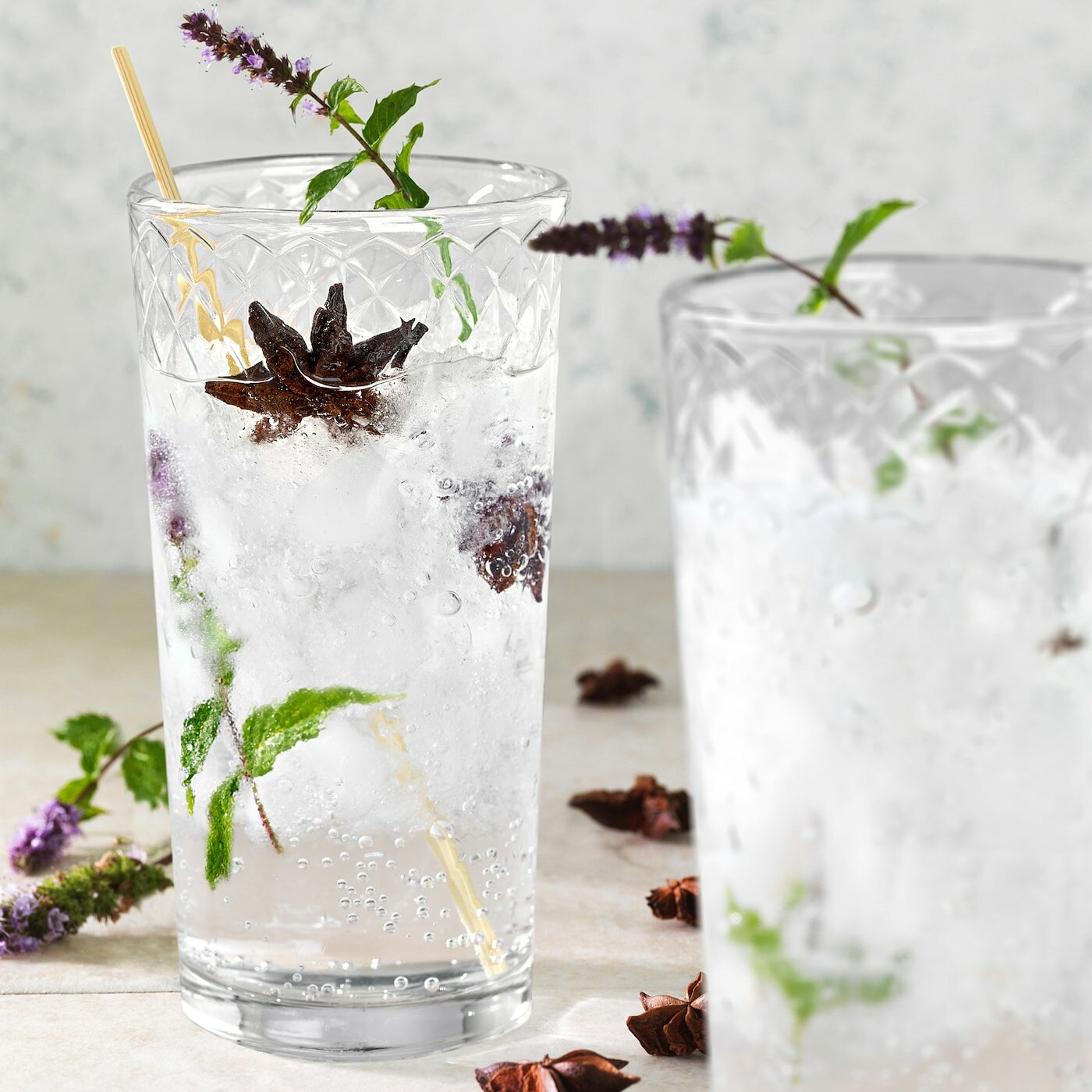 Стакан икеа смориска 1 200 мл прозрачный 5 см 13 см — фото 1