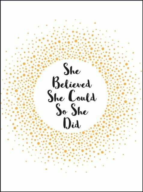 She believed she could so she did HB mini