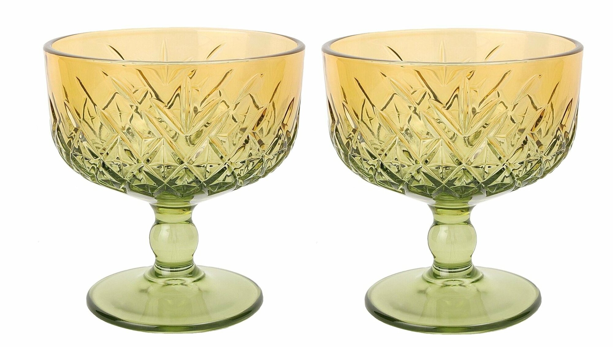 Набор 2шт креманок 275мл d9,5см h10,5см