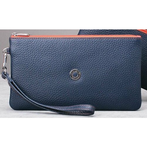 фото Кошелек stampa brio 815 - 2023cf blue/oranger, фактура зернистая, синий, оранжевый