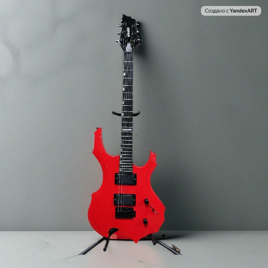 Электрогитара (Гитара электрическая) E-BASH G900 красный