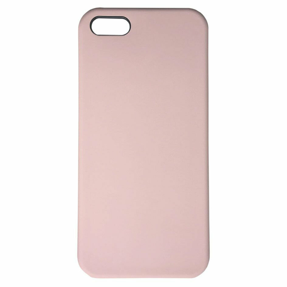 Чехол для iPhone 5/5S/SE Careo Silicon Case, розовый