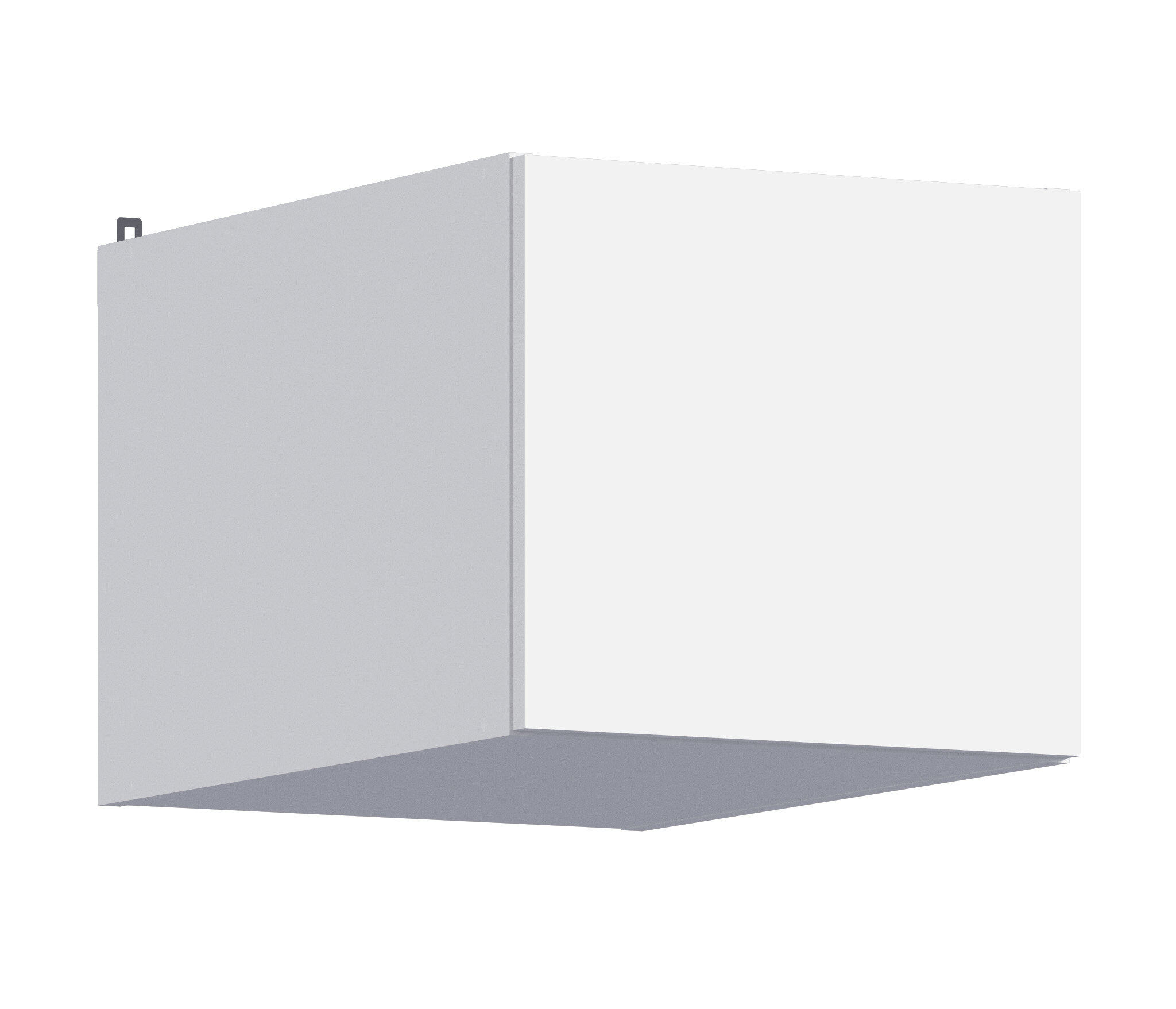 фото Кухонный модуль навесной шкаф глубокий столплит Леон ЛНПГ-40 Белый, 40х36х58 см