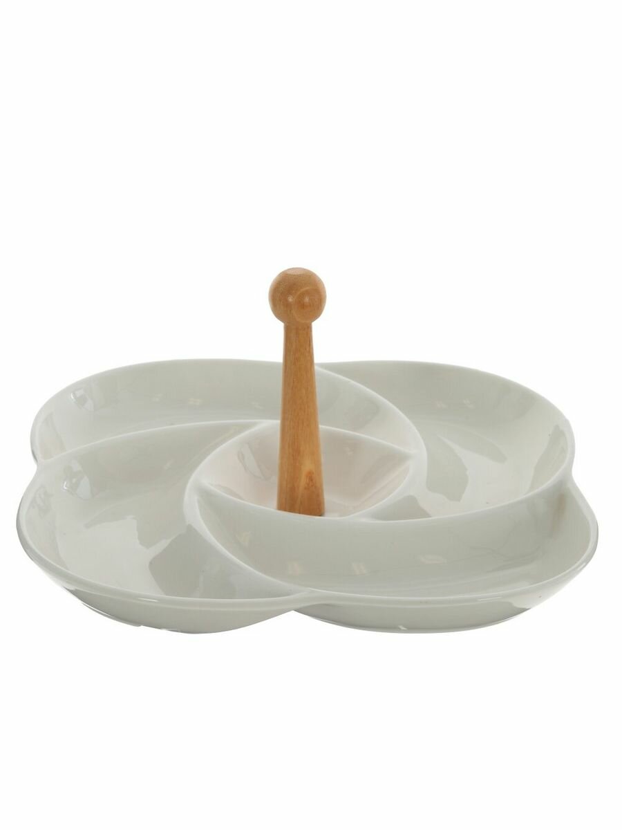 фото Менажница Casaentera CE02-785738 белый 280х280х130