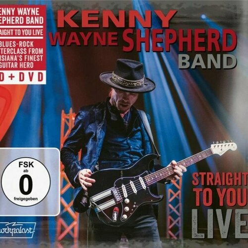 Компакт-диск Warner Kenny Wayne Shepherd Band – Straight To You: Live (CD+DVD) виниловые пластинки provogue kenny wayne shepherd band straight to you live 2lp