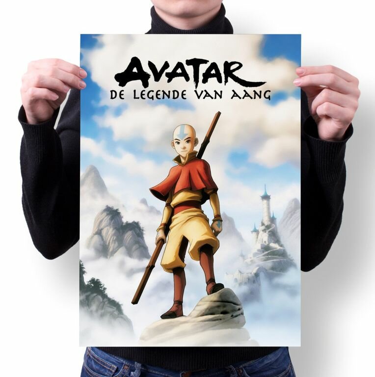 Плакат Аватар: Легенда об Аанге / Avatar: The Last Airbender №3, А2