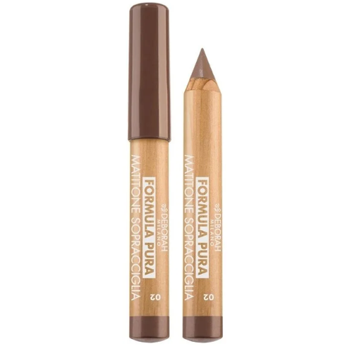 Карандаш для бровей Deborah Milano Formula Pura Chubby Eyebrow Pencil, тон 02, 2,3г