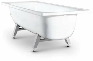 Стальная ванна ANTIKA A-70601, объем 195 литров, толщина стали 1.8 мм, размер 170x70