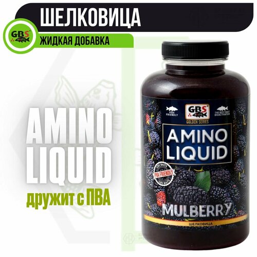 аминокислотный комплекс biotechusa liquid amino апельсин 1000 мл Амино ликвид GBS Amino Liquid MULBERRY Шелковица 0,5л (бутылка)