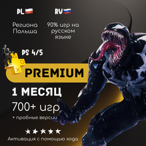 Подписка PlayStation Plus Deluxe на 1 месяц Польша 199900₽