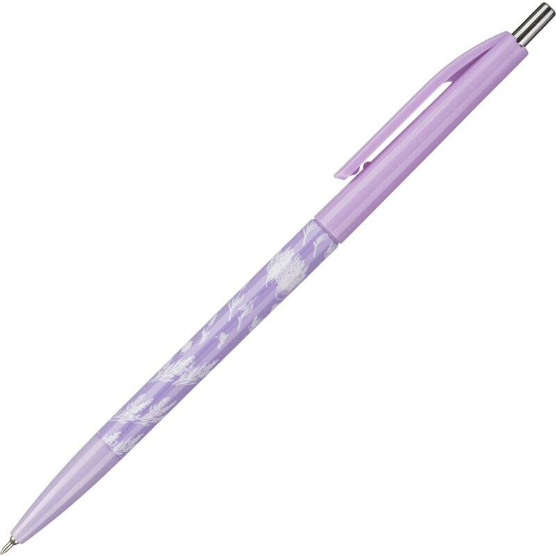 Ручка M&G "Lavender", шариковая, автоматическая, 0,38 мм, масляная, синяя