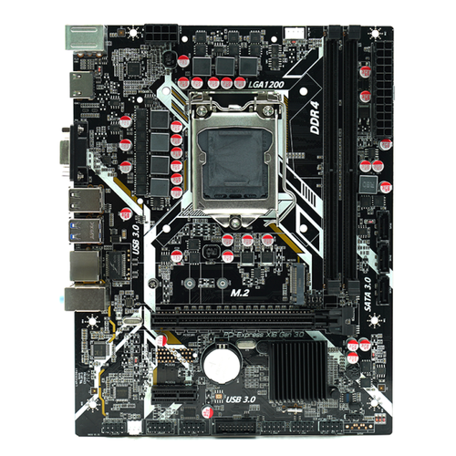 Материнская плата AFOX IH410D4-MA5-V2, Socket1200, Intel H410, mATX